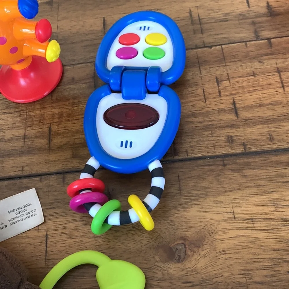 Monkey Baby Rattles Miscellaneous Toy Bag